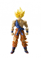 Bandai Tamashii Dragon Ball Z Super Warrior Awakening S.H.Figuarts Action Figure - Super Saiyan Son Goku