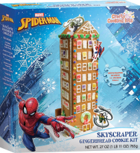 Marvel Spider-Man Holiday Skyscraper Gingerbread Cookie Kit