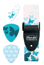 First Act Discovery Guitar Accessory Pack - Butterflies