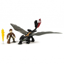 DreamWorks Dragons, Dragon Riders,Hiccup & Toothless Figures