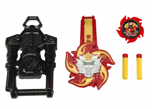 Power Rangers Super Ninja Steel Role Play - Lion Fire Battle Morpher