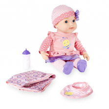 You & Me 16 inch Playful Baby Doll - Bee Theme
