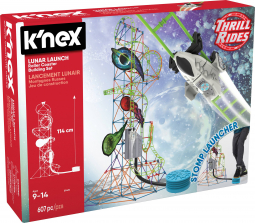 K'NEX Thrill Rides Lunar Launch Roller Coaster Building Set