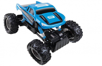 Sharper Image Remote Control Rockslide Monster Truck - 2.4 GHz Blue