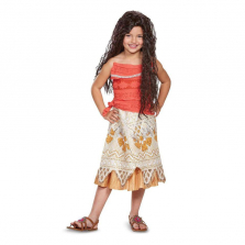 Girls Disney Moana Classic Halloween Costume - Child Size