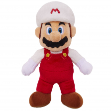 Super Mario 7.5 inch Stuffed Figure - Fire Mario