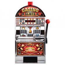 Sharper Image Novelty Bank Slot Machine