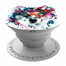 PopSockets Expandable Stand and Grip for Smartphones and Tablets - Wolf