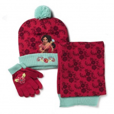 Disney Elena Cold Weather Scarf, Hat and Gloves Set