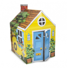 Melissa & Doug Country Cottage Indoor Corrugate Playhouse
