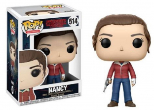 Funko POP! Television: Stranger Things 3.75 inch Vinyl Figure - Nancy with Gun