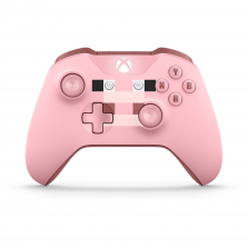 Xbox One Wireless Controller - Minecraft Pink Pig