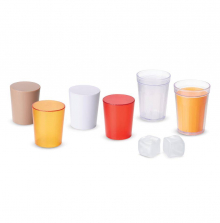 Melissa & Doug Food Fun Fill 'Em Up Cups Play Set