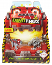 DreamWorks Dinotrux Diecast Action Figure - Waldo and Skrap-It