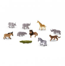 Melissa & Doug Safari Sidekicks Collectible Animal Figures Set