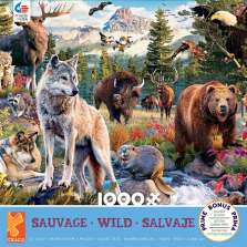 Ceaco Wild American Animals Puzzle - 1000-piece