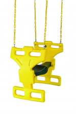 Multi-Child Glider Swing - Yellow