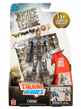 DC Comics Justice League Talking Heroes 6 inch Action Figure - Cyborg