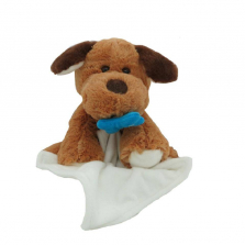Animal Alley Snuggle Stuffed Puppy - Brown