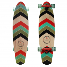 Kryptonics 36 inch Longboard Skateboard - Layers