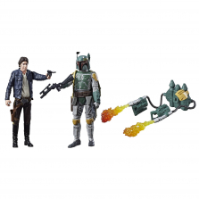 Star Wars 3.75 inch Action Figures - Han Solo and Boba Fett