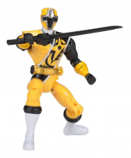 Power Rangers Ninja Steel 5 inch Hero Action Figure - Yellow Ranger