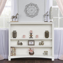 Evolur Cheyenne and Santa Fe Hutch - Brush White