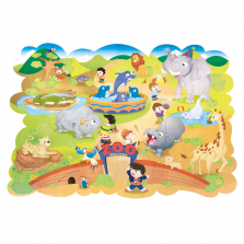 Giant Zoo Animals Floor Jigsaw Puzzle - 54-piece