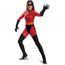 Disney's Mrs. Incredible Bodysuit Halloween Costume - Adult Size