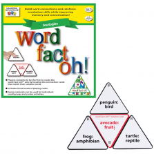 Word Fact Oh! Analogies Game