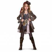 Pirates of the Caribbean 5: Captain Jack Deluxe Halloween Costume - Child Size