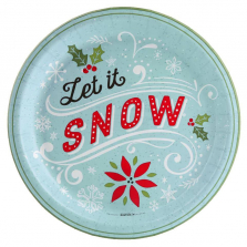 Let it Snow! Dinner Plate (16)