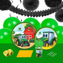 John Deere Johnny Tractor Party Decoration Kit for 16 Guest