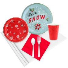Let It Snow! Party Pack for 24 Guest