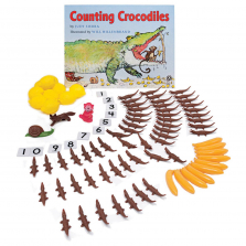 Counting Crocodiles 3D Storybook with Storage Bag