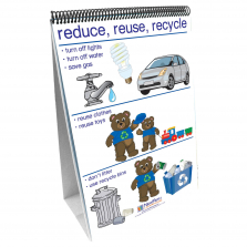 Science Readiness Reduce, Reuse and Recycle Flip Chart Set