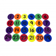 Number Spots 1-24 Set
