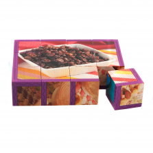 Snack Food Cube Puzzle - 6-piece