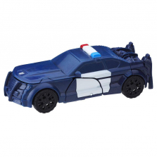 Transformers: The Last Knight Turbo Changer 4.25 inch Action Figure - Cyberfire Barricade