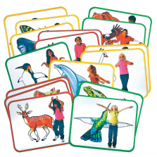 Roylco Body Poetry Animal Action Cards Set