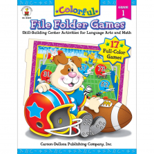 Colorful File Folder Games Resource Grade 1 Book