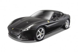 Maisto 1:24 Scale Special Edition Race & Play Diecast Car - Black California T Closed Top
