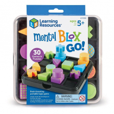 Learning Resources Mental Blox Go! Brain-Boosting Portable Logic Game