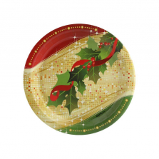 Sparkling Christmas Dessert Party Plate for 24 Guest