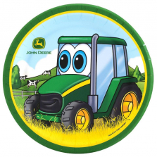 John Deere Johnny Tractor Dessert Party Plate for 24 Guest
