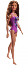 Barbie Purple Cheetah Swimsuit Beach Fashion Doll