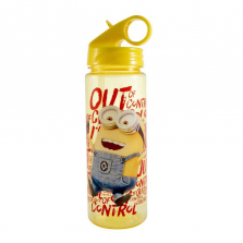 Despicable Me 20 Ounce Plastic Water Bottle - Yellow