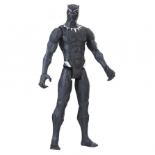 Marvel Black Panther Titan Hero Series 12-inch Action Figure - Black Panther