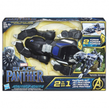Marvel Black Panther 2-in-1 Vehicle - Panther Jet