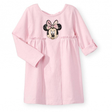 Disney Baby Minnie Mouse Pink Pastel Dress - Toddler